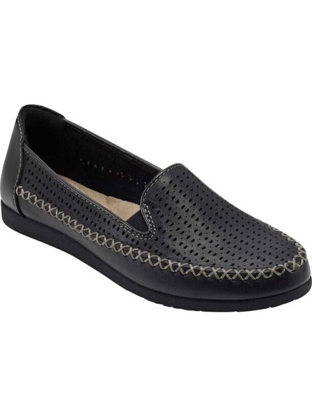Earrth origins BNWT "Lizzy" perforated casual flats sz 7 leather